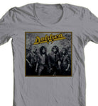 Dokken t-shirt under lock key 1980s heavy metalrock concert tee