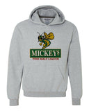 Mickeys Irish Malt Liquor Beer Hoodie 80s retro beer cotton graphic sweatshirt