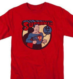 Superman T-shirt Man of Steel Golden Age DC comic book tee