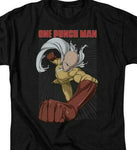 Japanese superhero Saitama One-Punch Man Manga webcomic graphic t-shirt OPM105