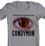 Candyman T-shirt retro horror movie 80s slasher films 100% cotton graphic tee