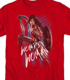 Wonder Woman t-shirt dc comic book batman superhero graphic cotton tee WWM112