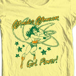 Wonder Woman yellow golden age tee shirt for sale online store