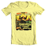 Frankenstein Meets The Space Monster T Shirt B Movie sci fi vintage cotton tee