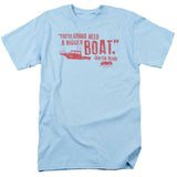 Jaws Bigger Boat T-shirt Free Shipping retro 70's 80's movie cotton tee UNI273