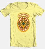Newcastle Beer T-shirt Free Shipping 100% cotton graphic printed yellow tee