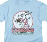 Courage the Cowardly Dog T-shirt new adult graphic regular fit cotton tee CN273