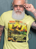 Frankenstein Meets The Space Monster T Shirt B Movie sci fi vintage cotton tee