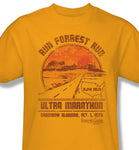 Forrest Gump T-shirt Run Forrest Marathon graphic printed cotton tee PAR483