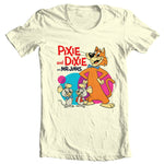 Pixie and Dixie and Mr. Jinx t-shirt 1970s Saturday morning cartoon graphic tee