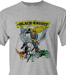 The Black Knight Marvel Comics T-Shirt retro vintage Silver Age Comics tee shirt for sale online store