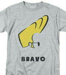 Johnny Brave T-shirt cartoon network heather gray graphic tee CN504