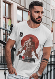 Bloodshot T-Shirt men's regular fit white cotton graphic tee VAL100