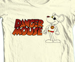 Danger Mouse t-shirt cartoon retro 1980's vintage style cotton tee