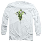 Green Lantern Color Splash DC Comics Retro long sleeve adult graphic tee GL312
