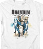 Quantum Woody T-Shirt men's regular fit white cotton graphic tee VAL182