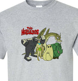 The Herculoids T-shirt gray logo Saturday Morning Cartoons retro 1970s TV show for sale online store 