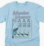 Wonder Woman graphic tee shirt for sale DC golden age