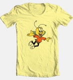 Cheerios T-shirt Honeybee men's classic fit yellow graphic printed cotton tee