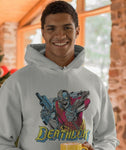 Deathlok Hoodie retro Marvel design adult cotton blend hooded sweatshirt