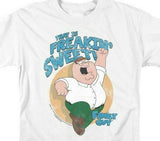 Family Guy t-shirt Freakin Sweet Peter Griffin tv sitcom graphic tee TCF208
