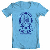Zig Zag weed pot t-shirt graphic tee 70s 80s
