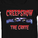 Creepshow The Crate t-shirt Fuzzy retro 80s horror movie film black