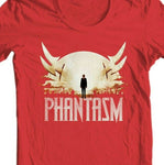 Phantasm 1978 red T Shirt vintage horror movie retro style graphic tee shirt