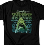 Jaws Movie Retro 70s 80s Amity Island Da-Dum Brody graphic t-shirt UNI1093B