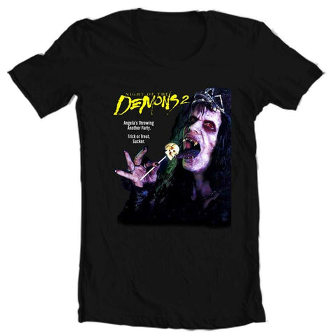 Night of the Demons 2 T-Shirt retro vintage 1990s horror movie graphic tee shirt