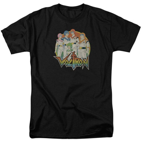 Voltron Anime black 80s tee shirt for sale new