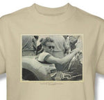 James Dean T-shirt beige graphic adult regular fit cotton tee DEA472