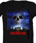 The People Under the Stairs T Shirt retro 1990s Wes Craven horror movie black graphic tee