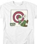 Beetle Bailey T-shirt men's adult classic fit cotton white graphic tee KSF115B