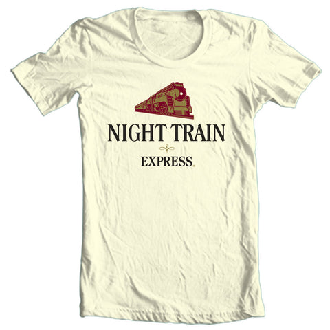 Night Train Wine T-shirt Mad Dog 20/20 Bum Wine 100% cotton graphic tee