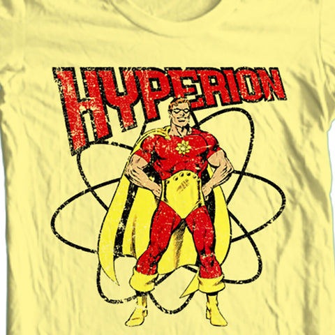 Hyperion Squadron Sinister T-shirt Free Shipping distressed vintage comic cotton