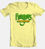 Funyons T-shirt retro 1980's vintage brand 100% cotton graphic yellow tee