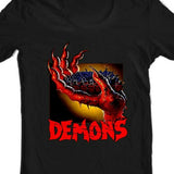 Demons movie T shirt Demoni Italian vintage classic horror movie graphic tee