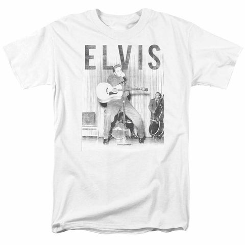 Elvis Presley T-shirt retro 50's distressed photo classic rock & roll tee ELV804