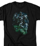 Green Lantern T-shirt Black Lantern Corp mens regular fit black graphic teeGL239