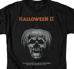 Halloween II t-shirt pumpkin skull retro 80s classic horror graphic tee UNI890
