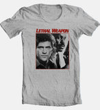 Lethal Weapon T-shirt retro 80s movie design grey tee