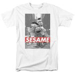 Bert, Ernie  Elmo T-shirt Sesame Street Retro TV series graphic tee SST133