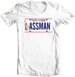 Ass Man License Plate T-shirt Seinfeld retro 90s cotton graphic printed tee