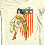 Wonder Woman retro 80s 70s Super Friends Justice League DC Comics graphic tee for sale