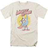 Mighty Mouse t-shirt Vintage Retro Saturday Morning cartoon design CBS1590