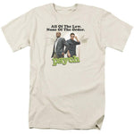 Psych All of the Law None of the Order t-shirt adult graphic tee NBC689