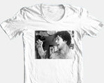 American Werewolf In London T-shirt B/W Photo 100% cotton white tee
