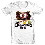 Crawling Eye T-shirt men's classic fit white cotton graphic printed tee