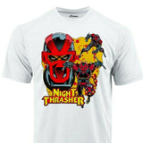 Night Thrasher Dri Fit graphic T-shirt moisture wick superhero comic Sun Shirt